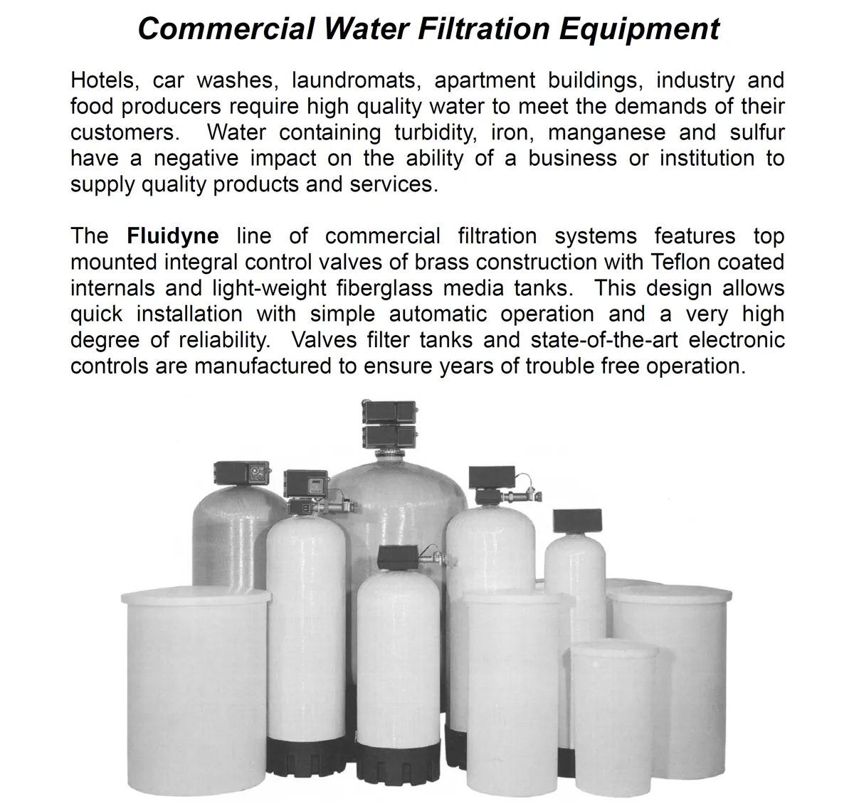 Commercial Filters - 1