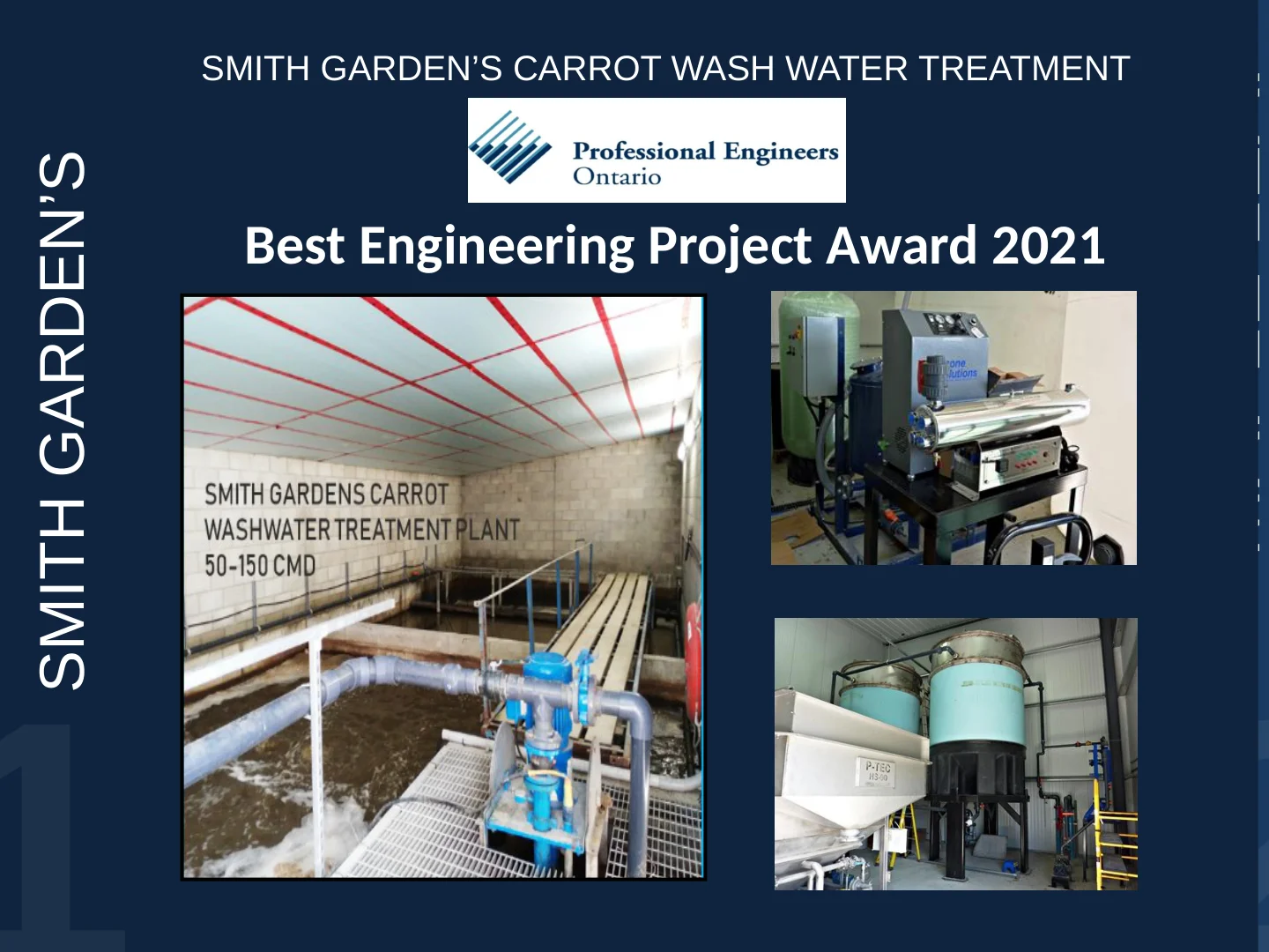 Smith Garden’s Carrot Wash Water Treatment